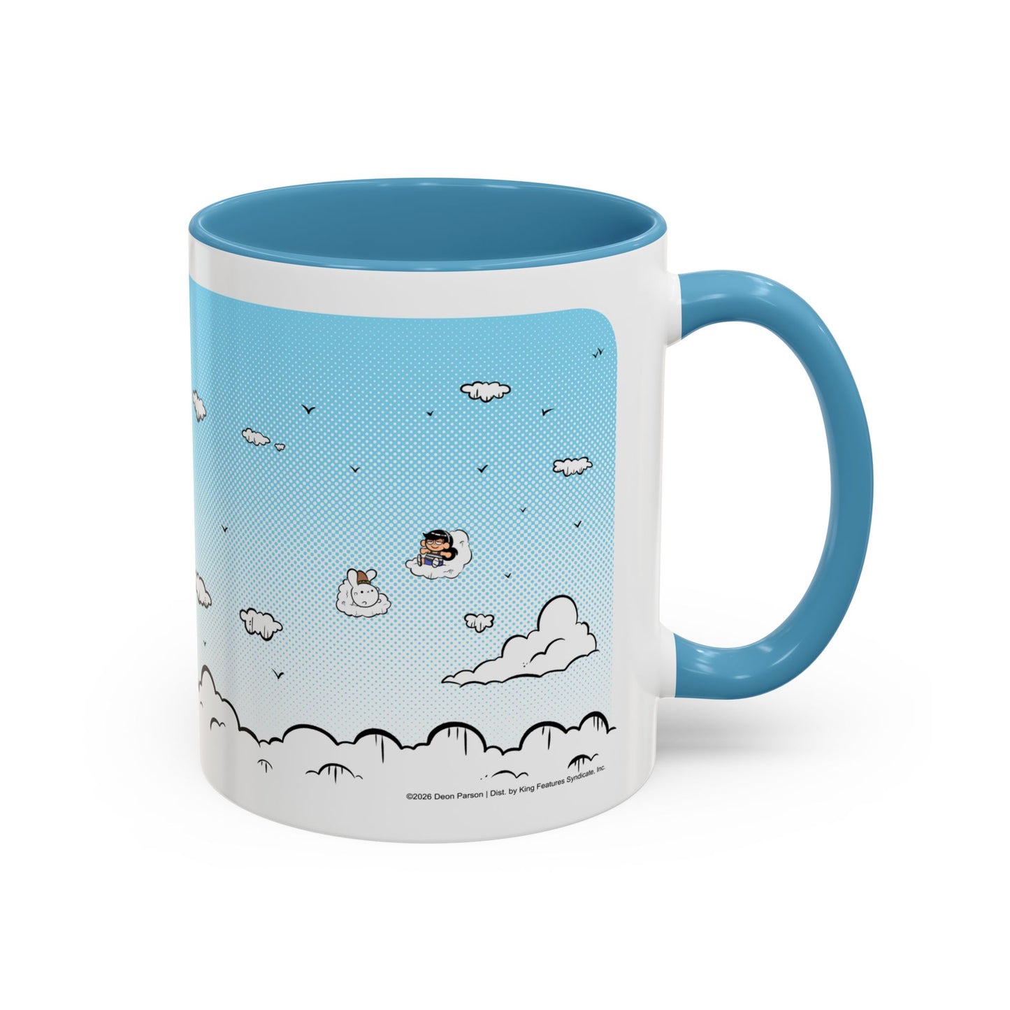 Rosebuds: Rosa in the Clouds Accent Mug
