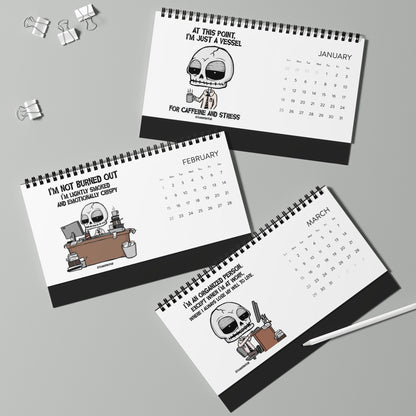 Never Been Deader-  2026 Desk Calendar