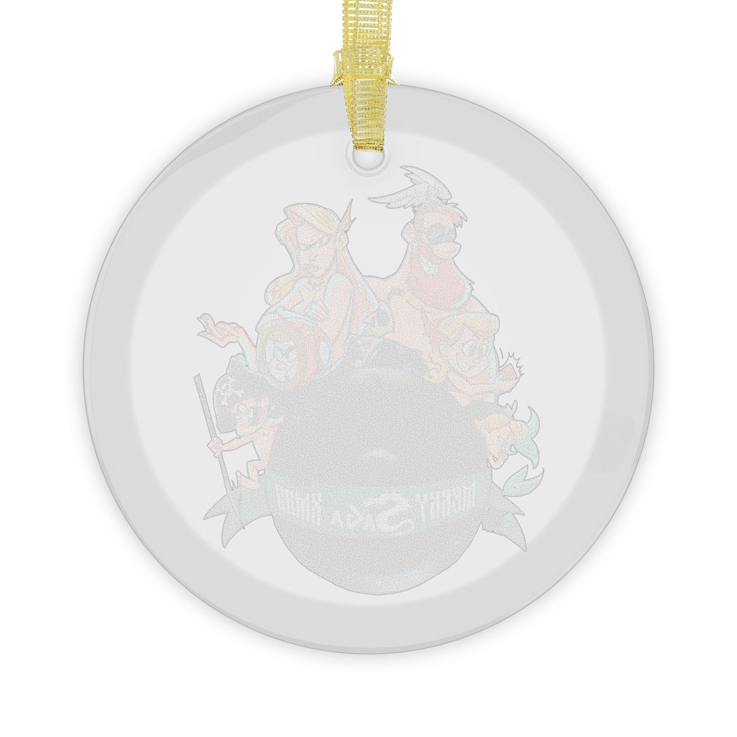 Merry Saga Xmas- Glass Ornaments