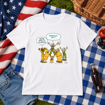 Beetle Bailey America’s 250th Celebration T-Shirt