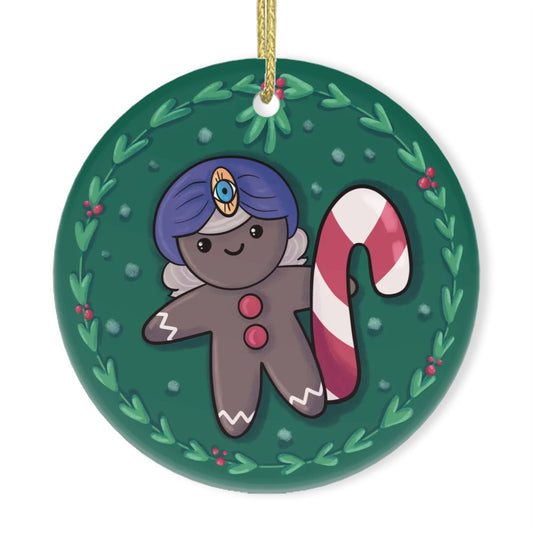 Comiclicious Gingerbread Gemmy Ceramic Ornament