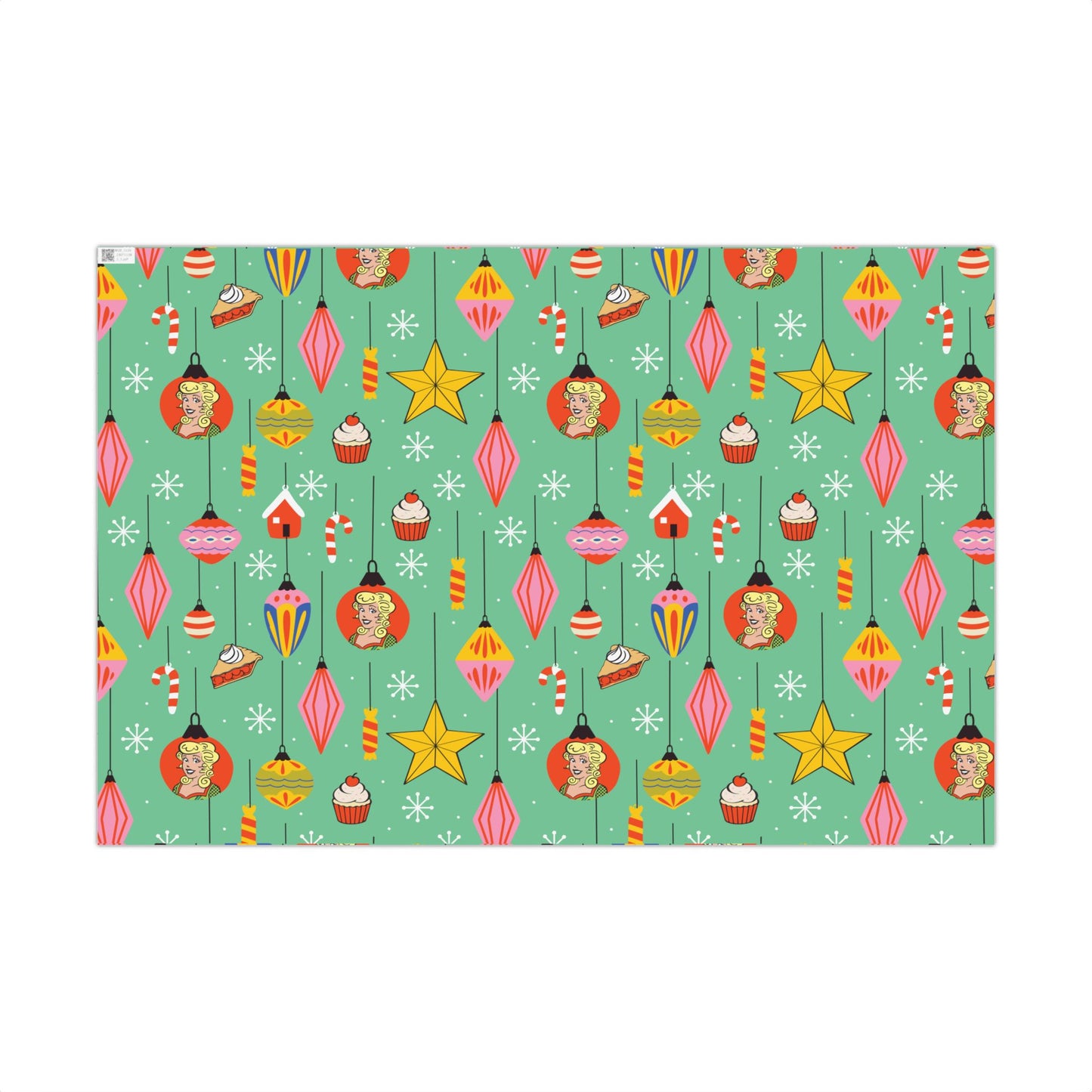 Blondie Holiday Wrapping Paper