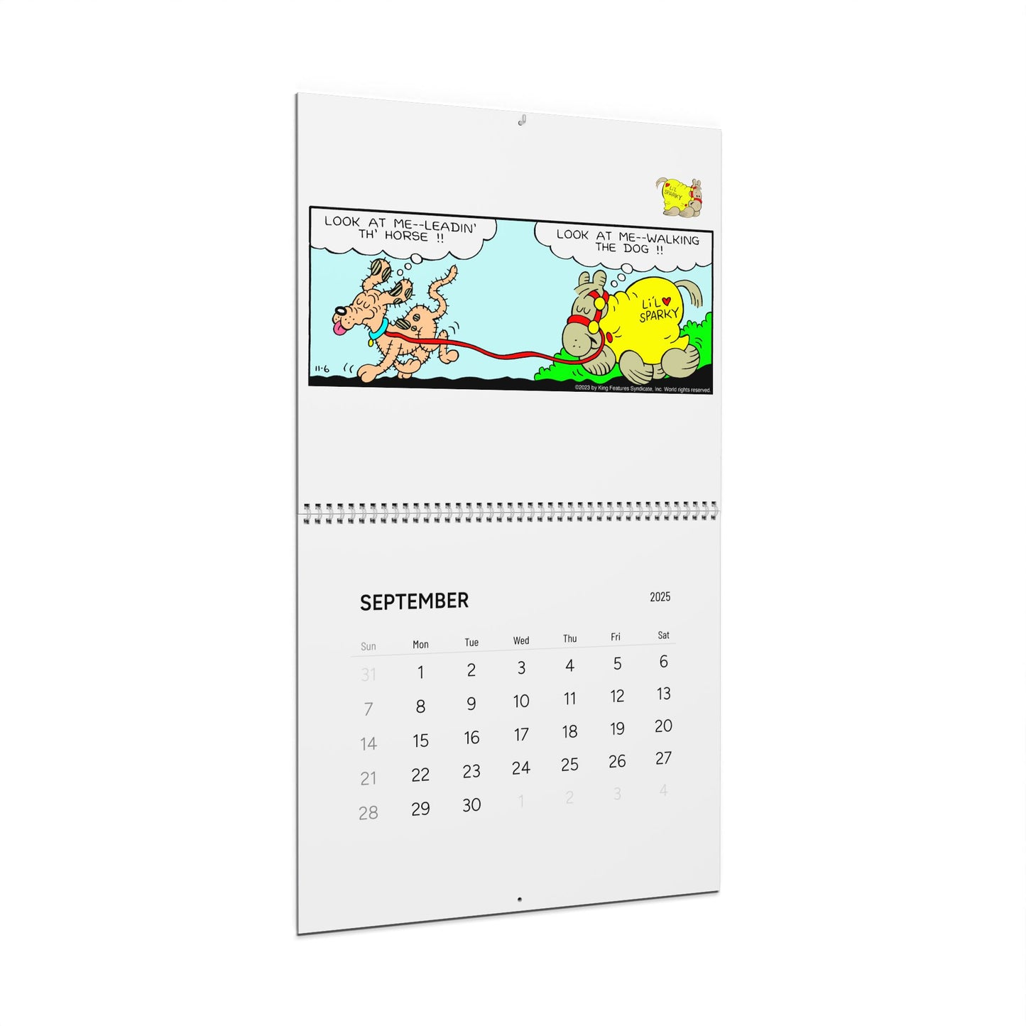 Barney Google & Snuffy Smith Li'l Sparky 2025 Calendar