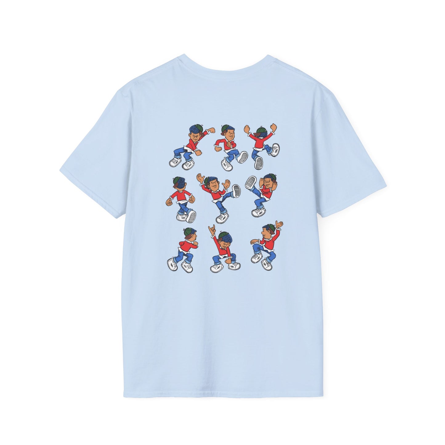 Curtis “Feel the Groove” Character Collage T-Shirt
