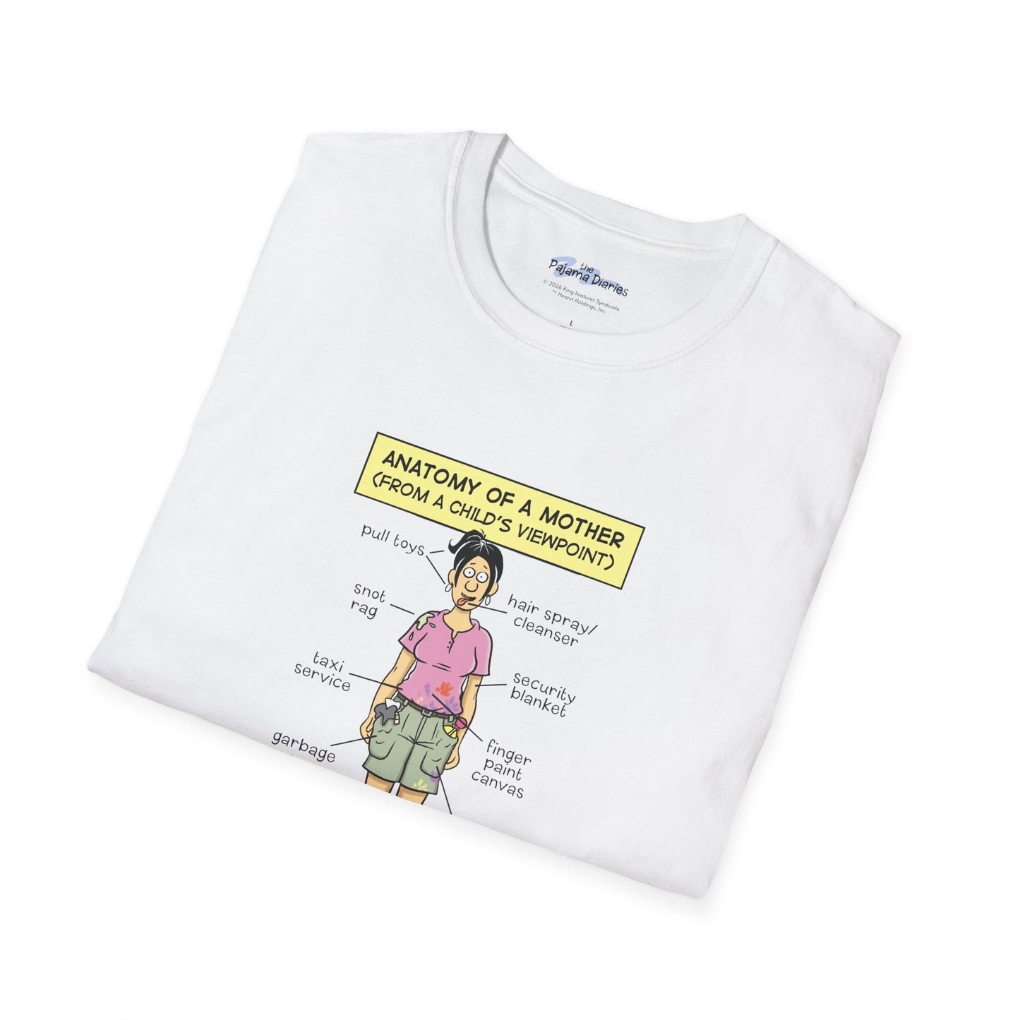 The Pajama Diaries "Anatomy of a Mom" T-Shirt