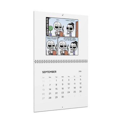 Never Been Deader 2026 Wall Calendar