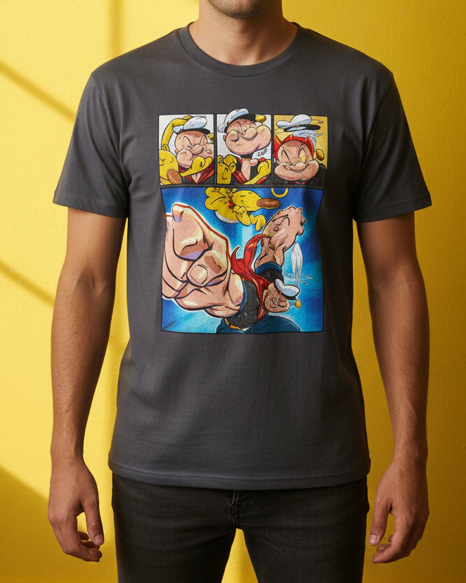 Popeye Power-Up Tee (Eye Lie Popeye)