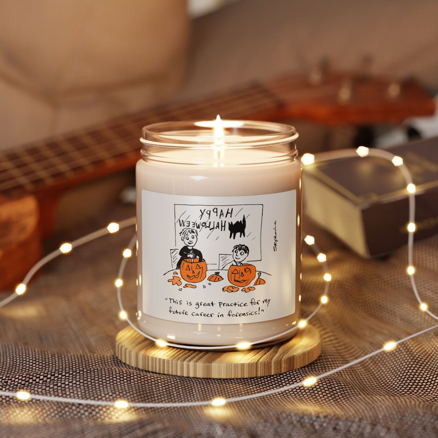 Six Chix - "Forensic Fun" Soy Candle