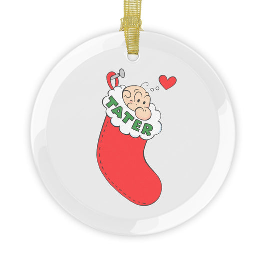 Barney Google and Snuffy Smith 2025 Tater Christmas Ornament