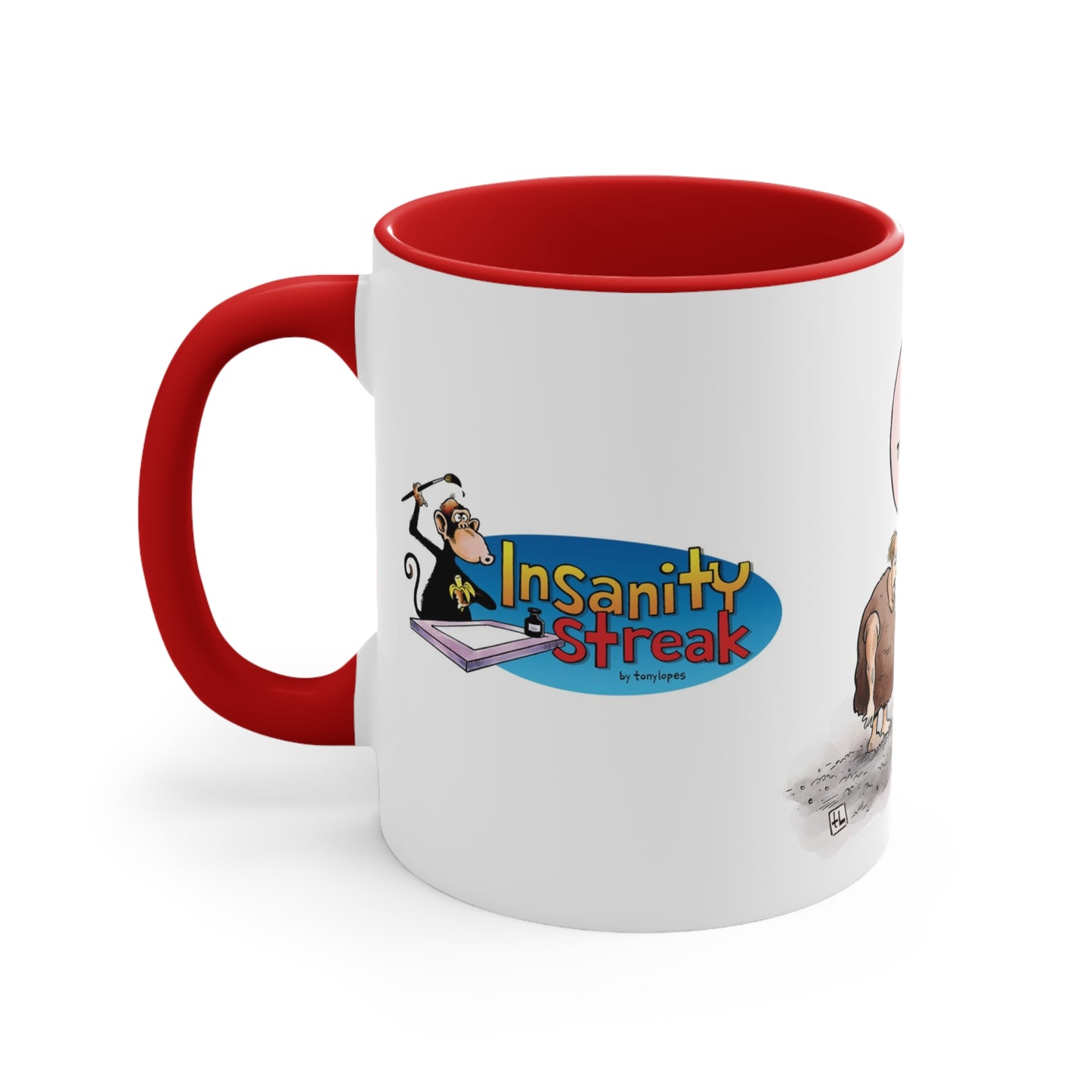 Insanity Streak “Tech Support” Comic Mug