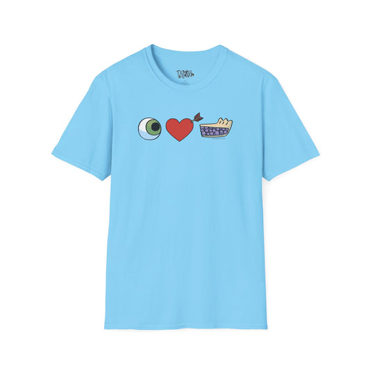 Eye Heart Pie Bizarro Crewneck Tee