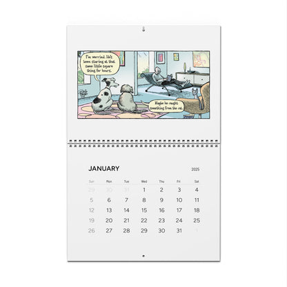 Bizarro Wall Calendar for 2025: Animal Instincts