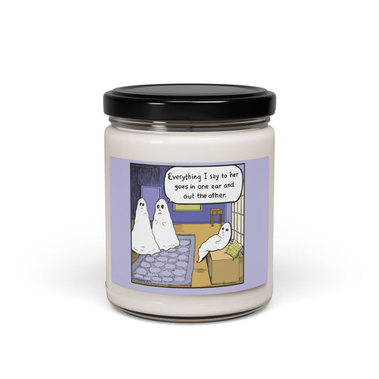 Six Chix- "Ghostly Thoughts" Soy Candle