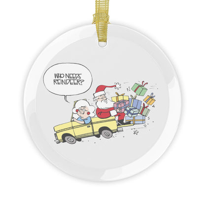 Gearhead Gertie’s Holiday Express Glass Ornament