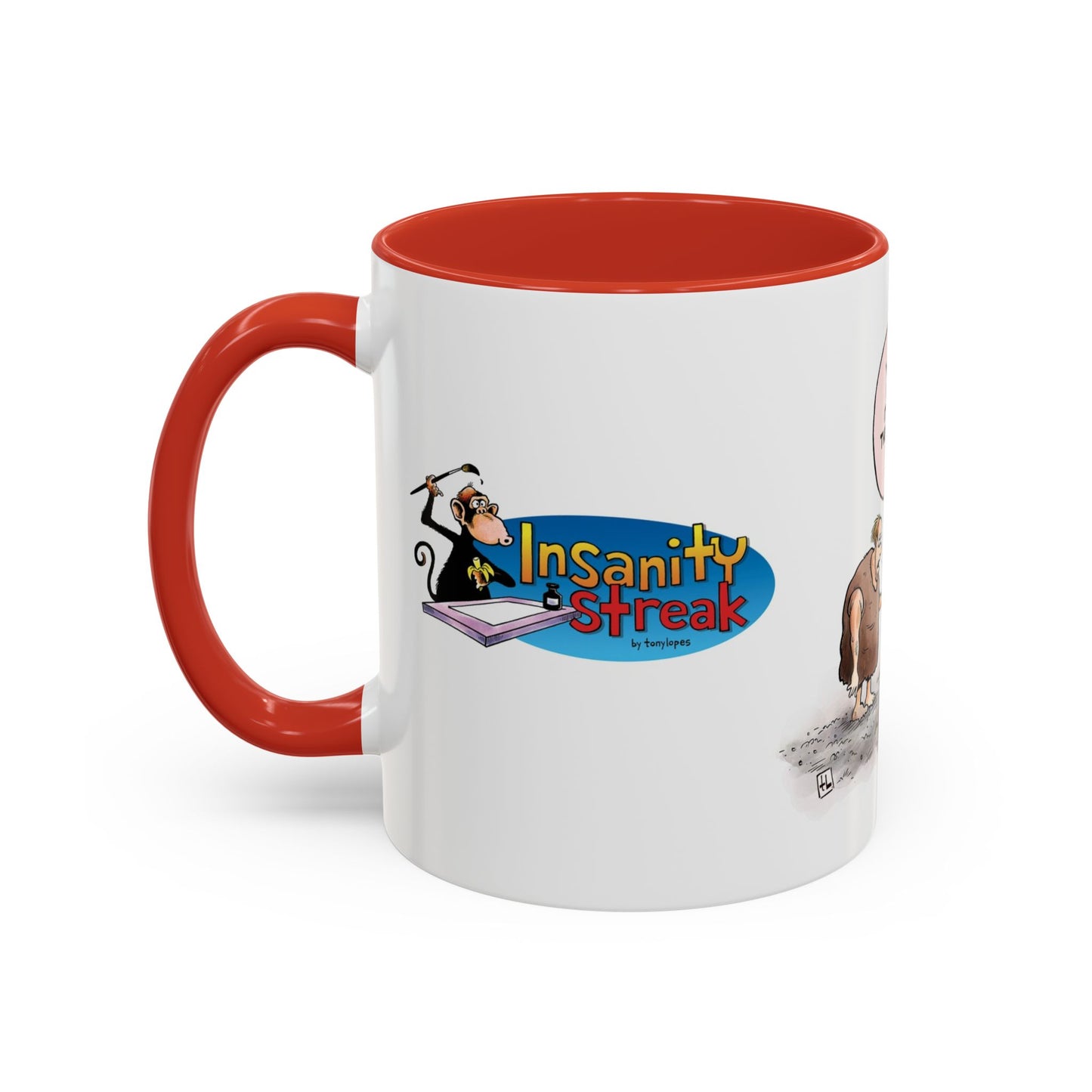 Insanity Streak “Tech Support” Comic Mug