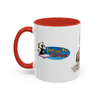 Insanity Streak “Tech Support” Comic Mug