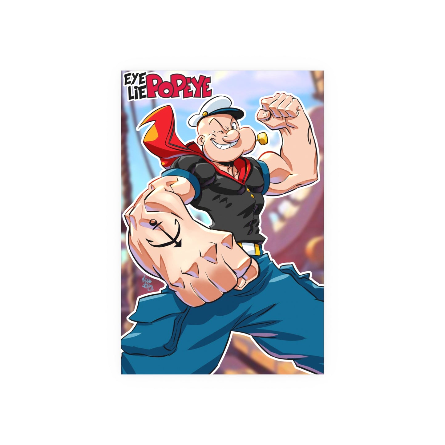 Eye Lie Popeye Poster - Popeye (24 x 36)