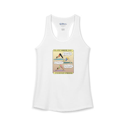The Pajama Diaries “Synchronized Stressing” Racerback Tank