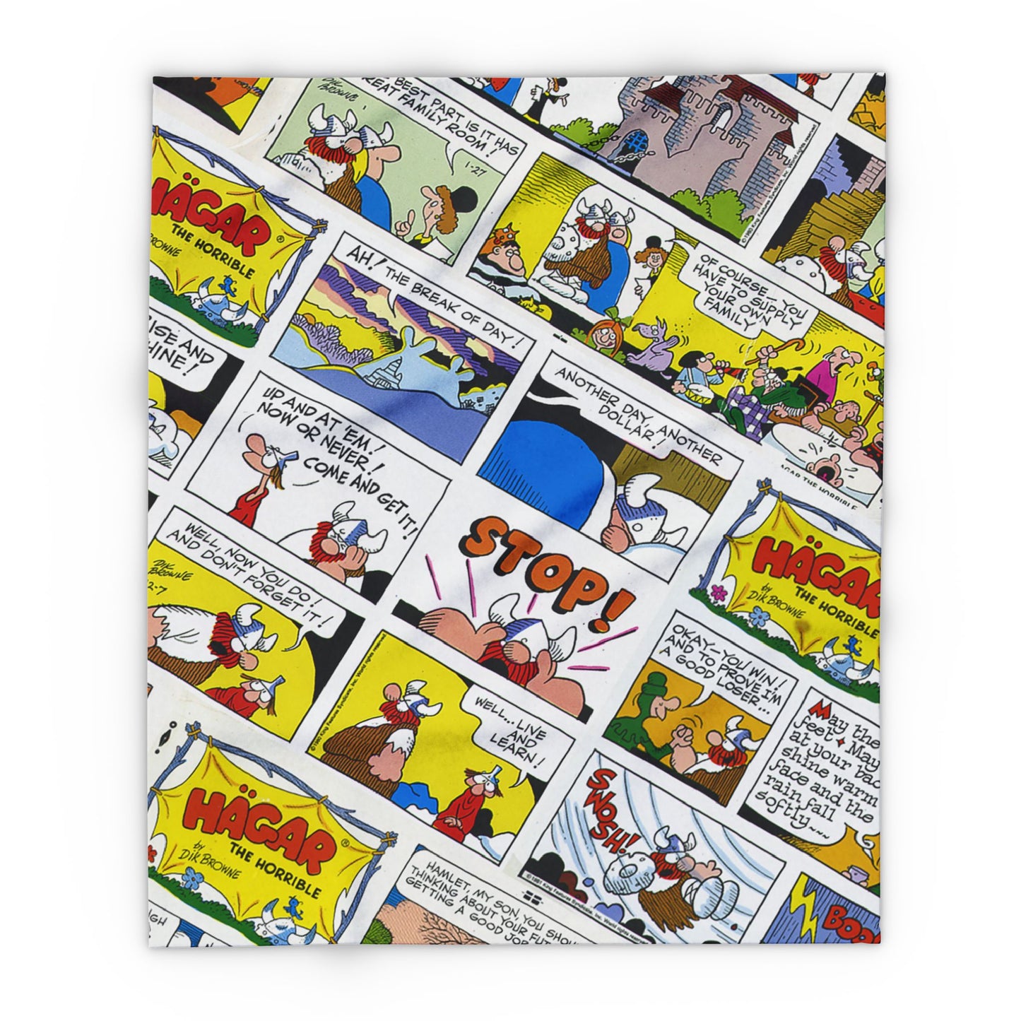 Hägar’s Cozy Conquests- Arctic Fleece Blanket