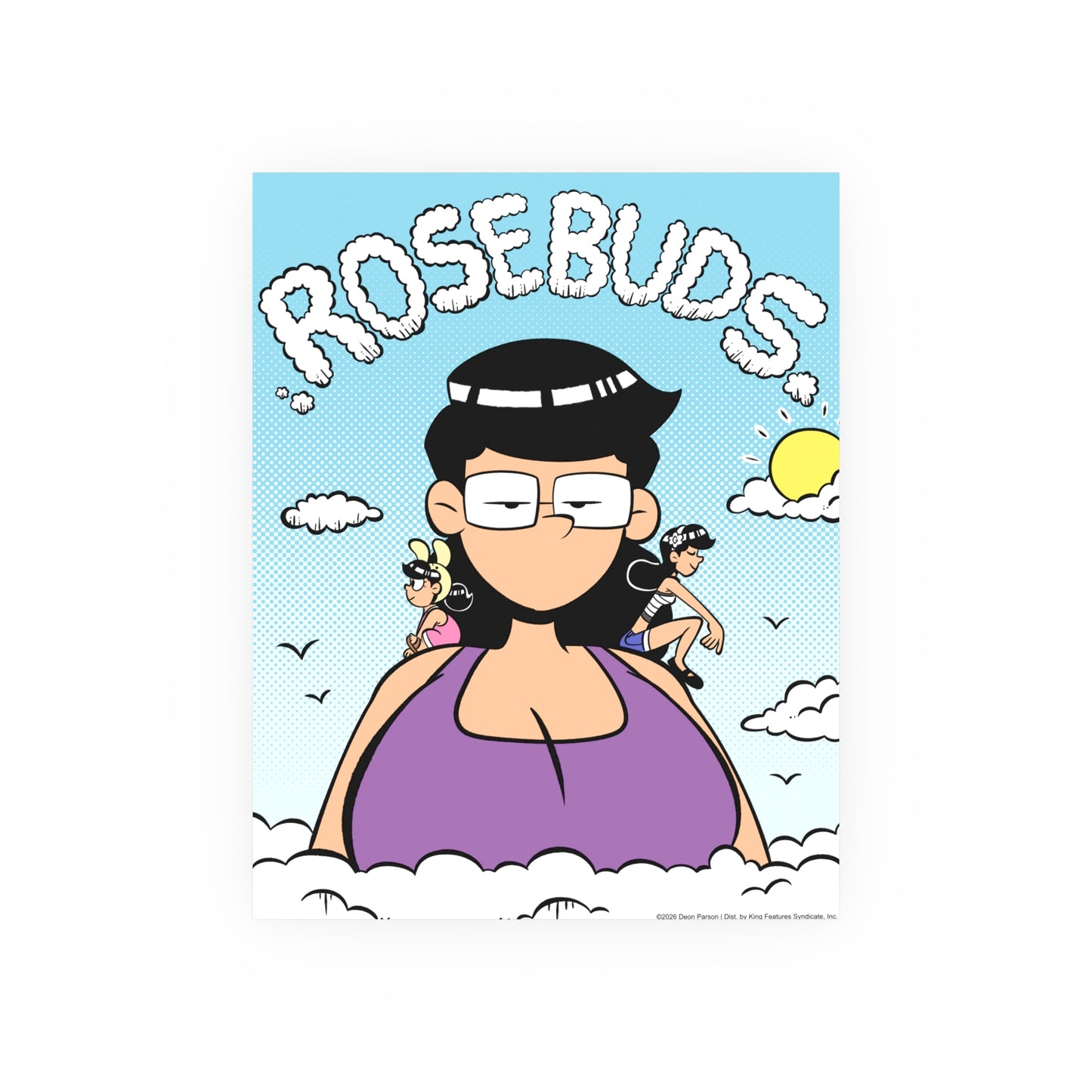 Rosebuds “Rosa in the Clouds” Poster
