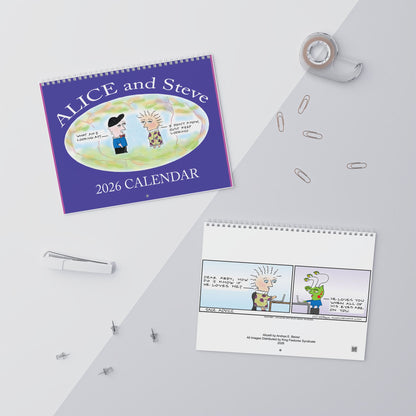Alice- 2026 Wall Calendar