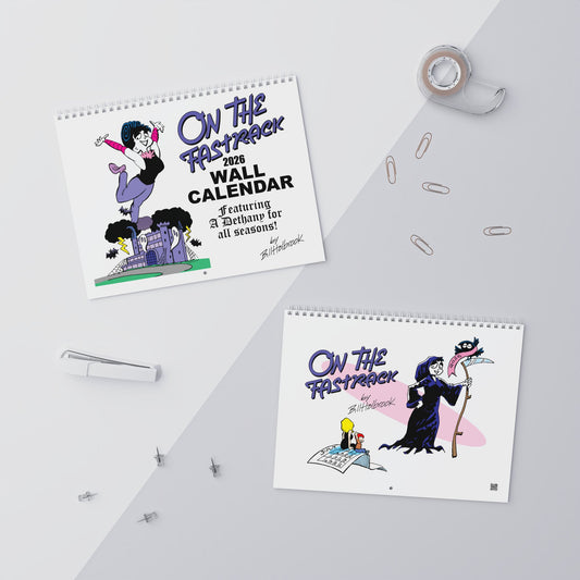 On The Fastrack 2026 Wall Calendar