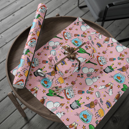 Six Chix "Happy Wrap" Gift Wrap: Add Joy and Whimsy to Your Gifting