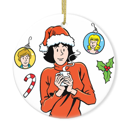 A Very Sally Christmas- Sally Forth Ceramic Ornament