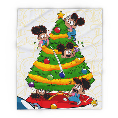 Beware of Toddler "The Great Tree Takeover" Blanket