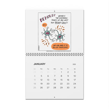 Six Chix 2026 Wall Calendar