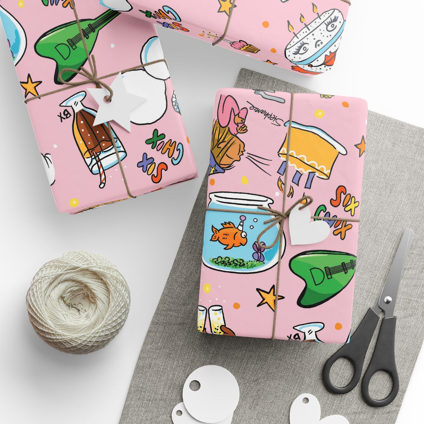 Six Chix "Happy Wrap" Gift Wrap: Add Joy and Whimsy to Your Gifting