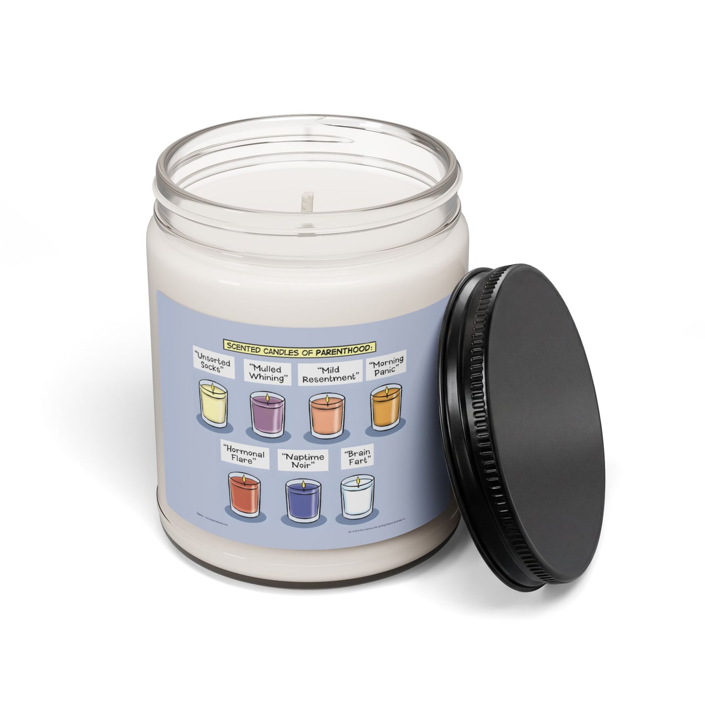 The Pajama Diaries – “Scents of Parenthood” Scented Soy Candle