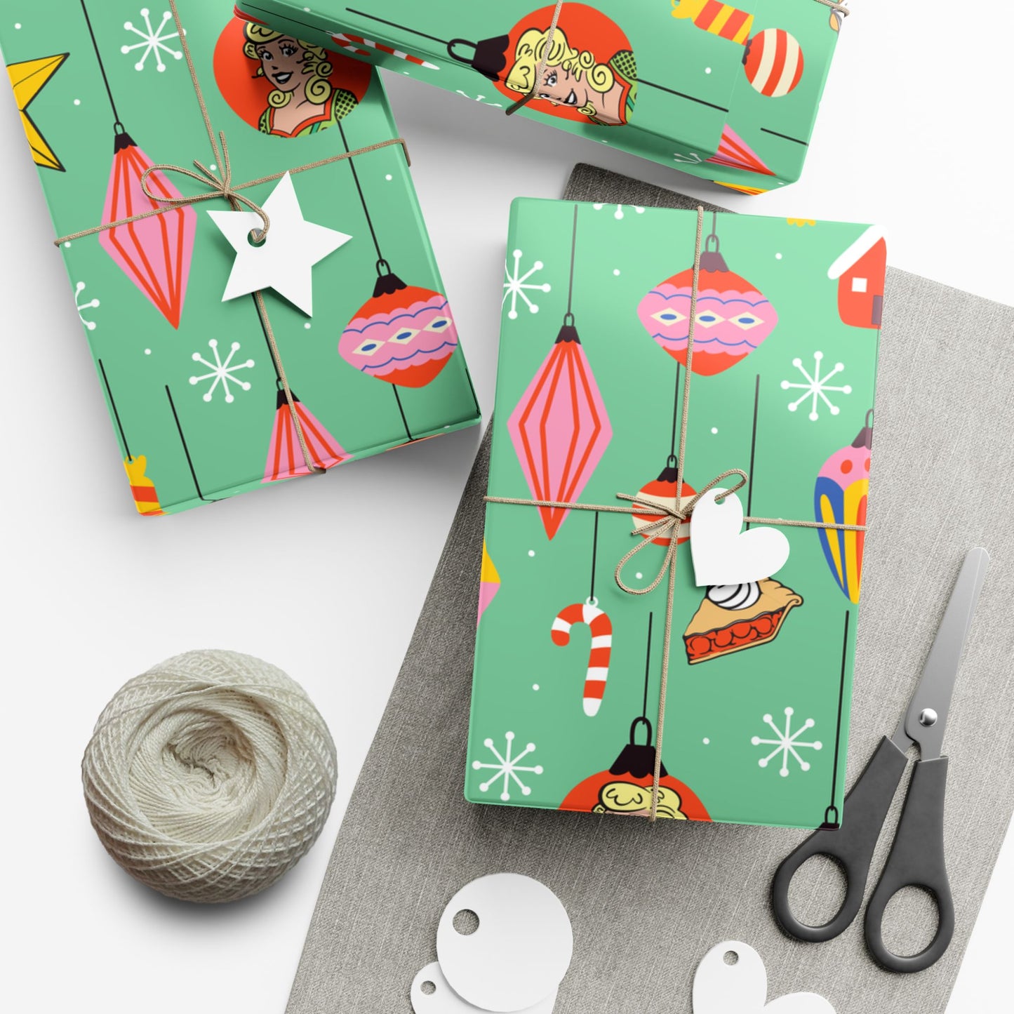 Blondie Holiday Wrapping Paper