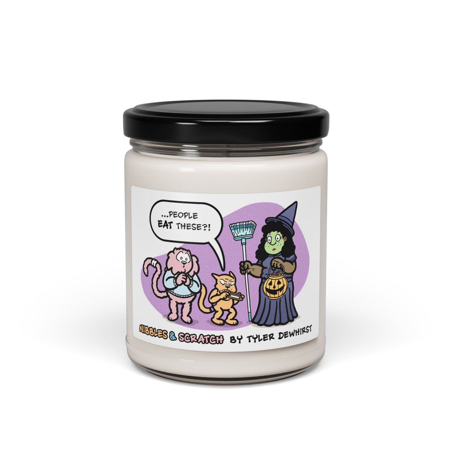 Nibbles & Scratch- "People Eat These?!" Soy Candle