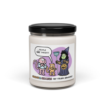 Nibbles & Scratch- "People Eat These?!" Soy Candle