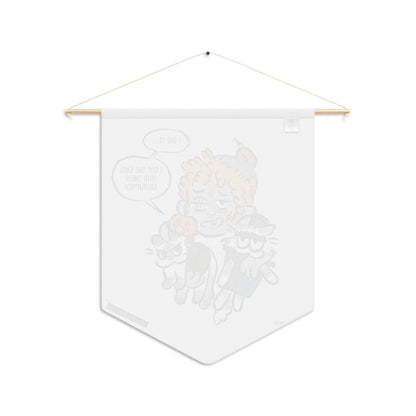 Six Chix- “Cat-astrophic Success” Wall Pennant