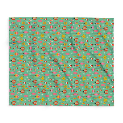 Blondie's Holiday Cheer- Arctic Fleece Blanket