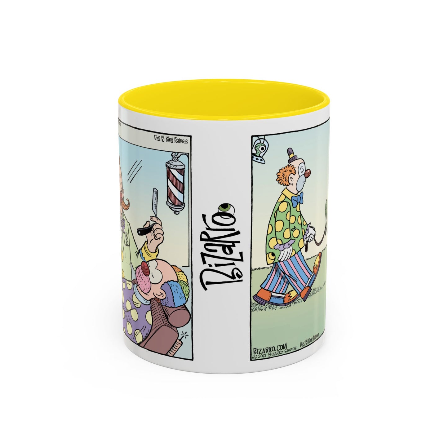 Bizarro- Clown Accent Coffee Mug