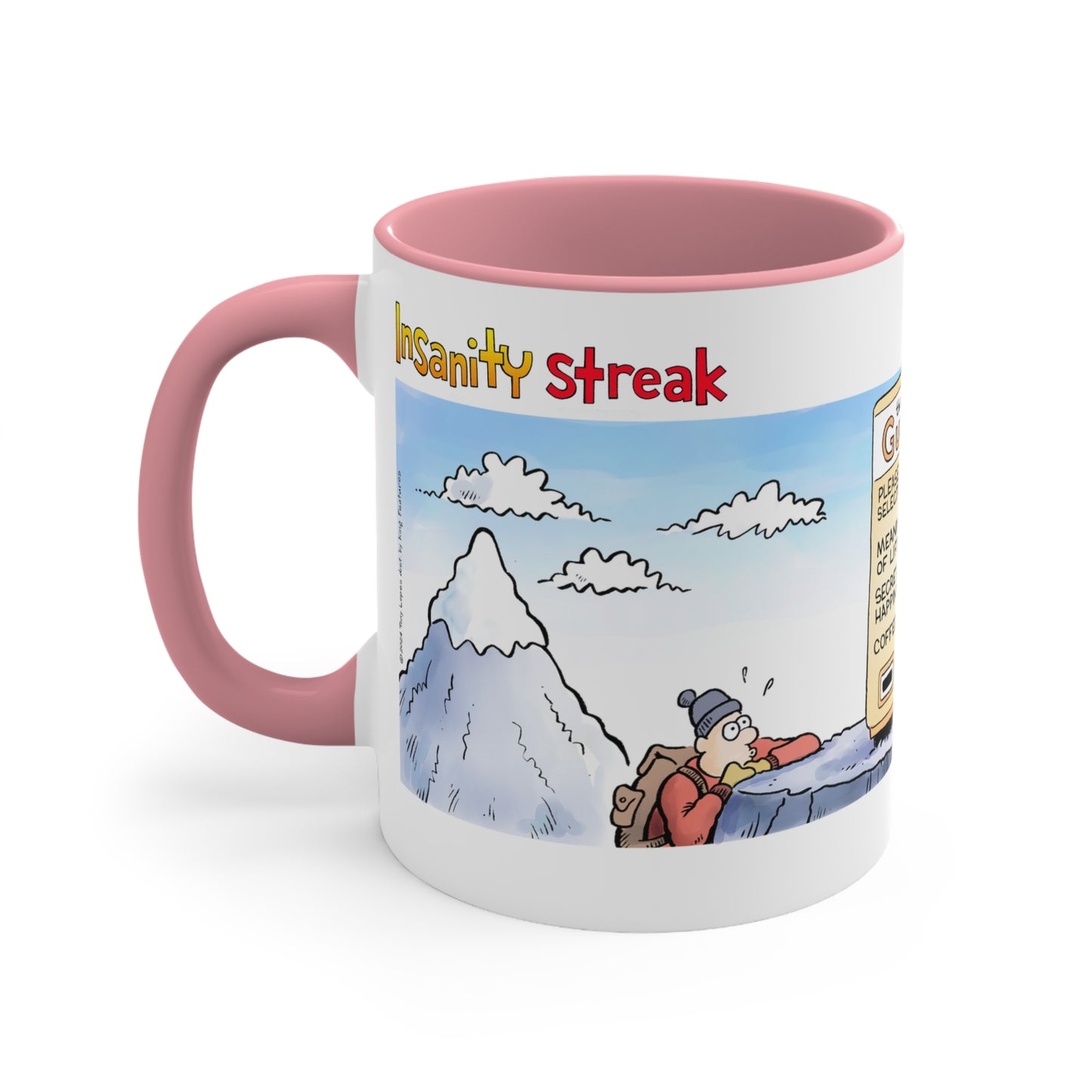 Insanity Streak “The Guru" Accent Mug
