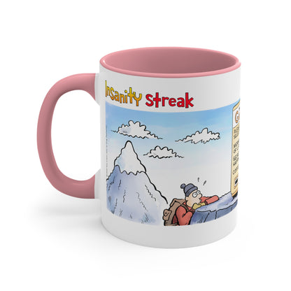 Insanity Streak “The Guru" Accent Mug