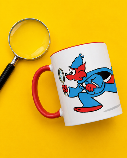 Slylock Fox Red Accent Mug