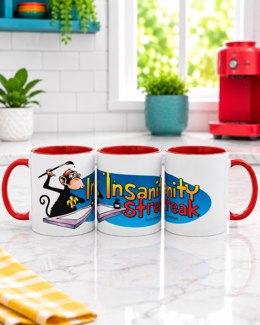 Insanity Streak Logo Accent Mug