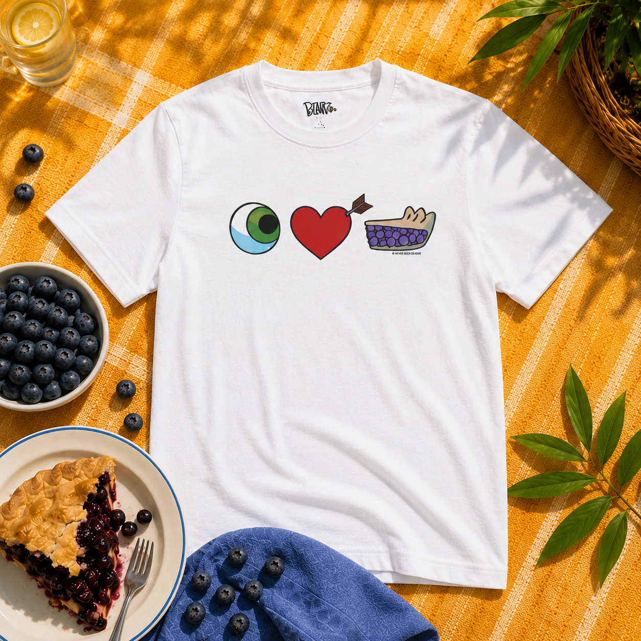 Eye Heart Pie Bizarro Crewneck Tee