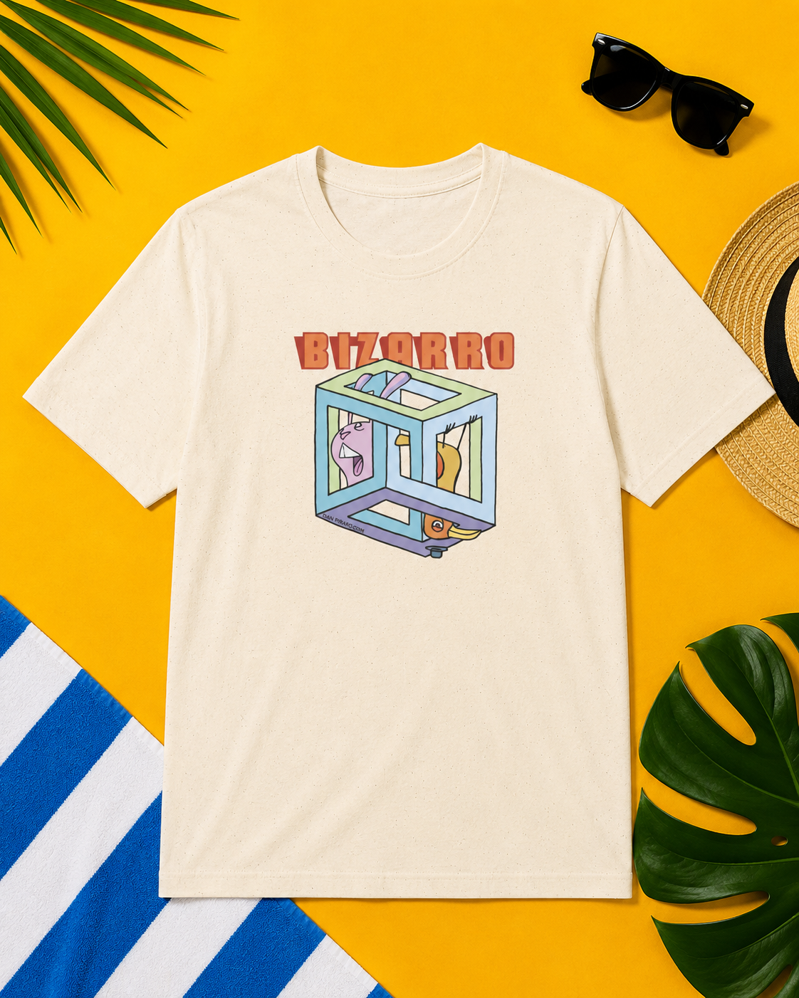 Bizarro Escher Cube Tee