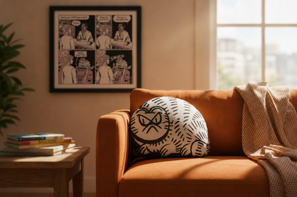 Khan Plush Pillow from Working Cats