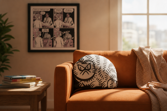 Khan Plush Pillow from Working Cats