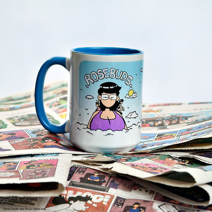Rosebuds: Rosa in the Clouds Accent Mug