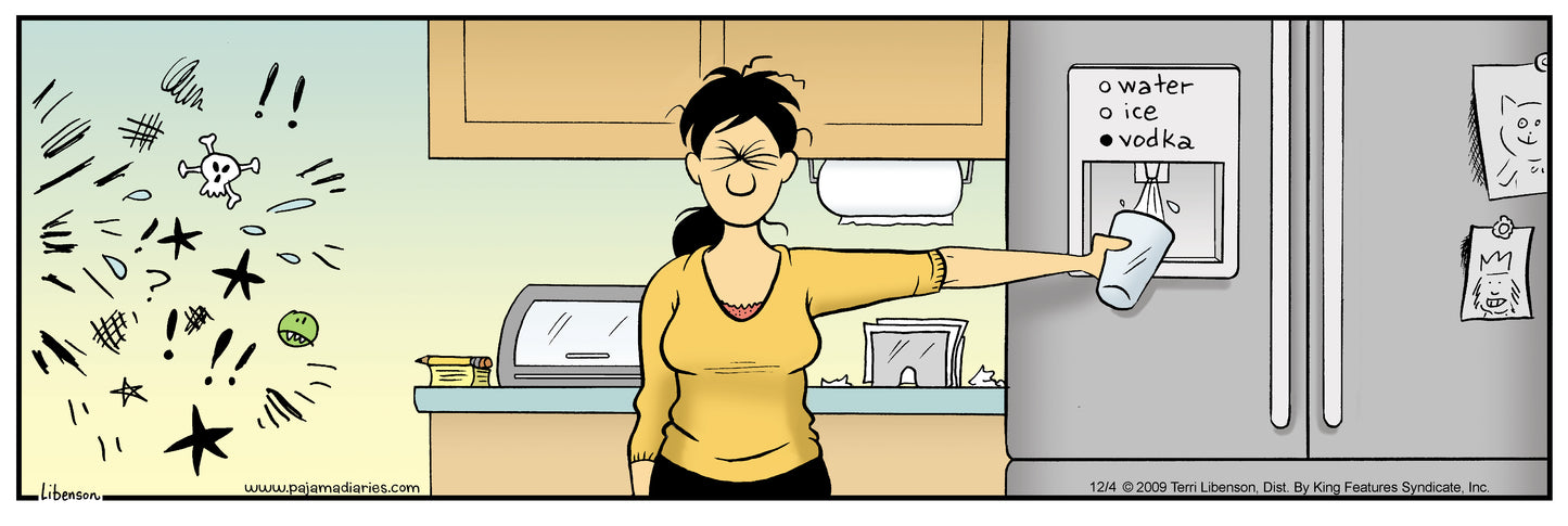 The Pajama Diaries- "Vodka" Accent Mug