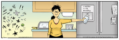 The Pajama Diaries- "Vodka" Accent Mug