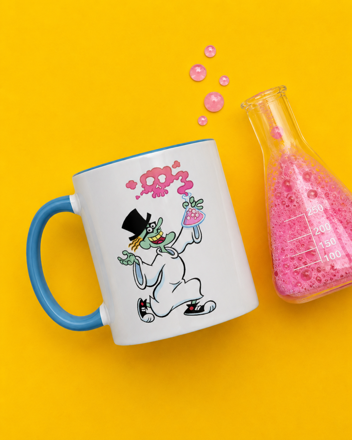 Count Weirdly Slylock Fox Accent Mug